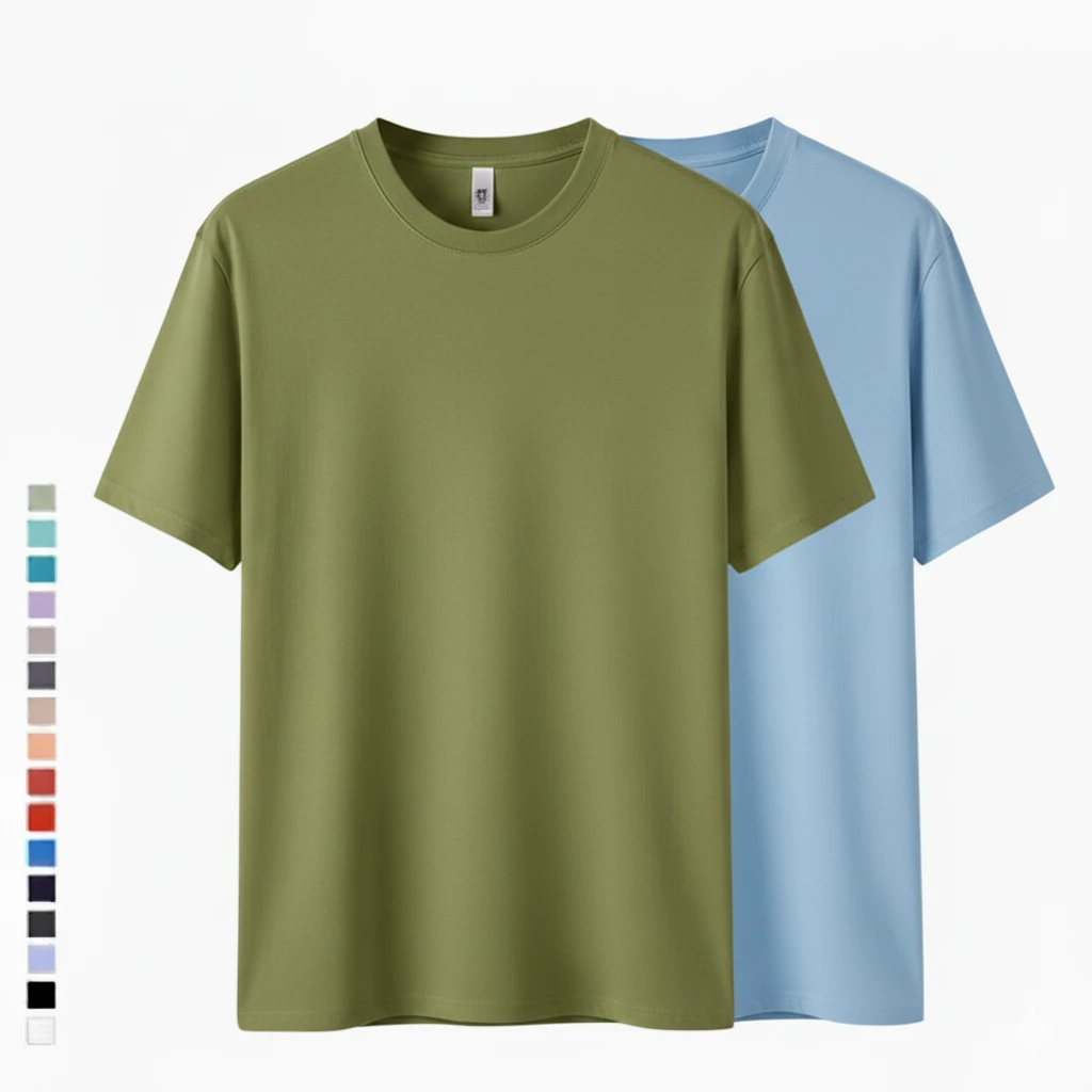 Basic T shirt 200 GSM Manufacturer for European and USA Brands