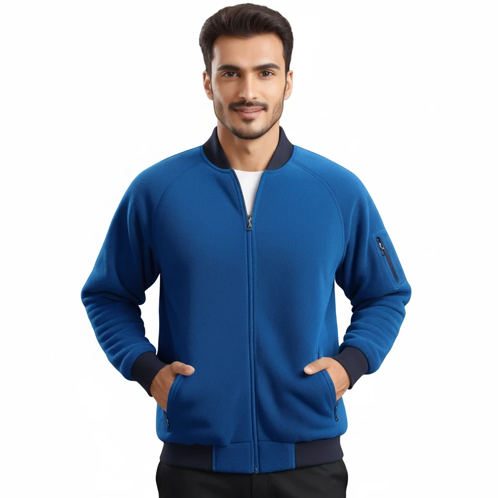 Bulk Blank Micro Fleece Jackets for Embroidery | Wholesale Belgium