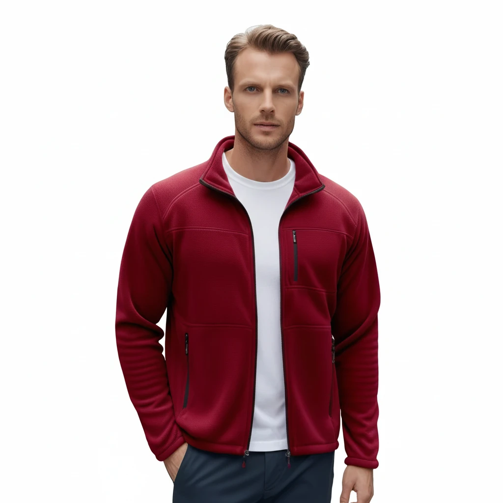 Bulk Blank Micro Polar Fleece Jackets for Embroidery | Wholesale Italy