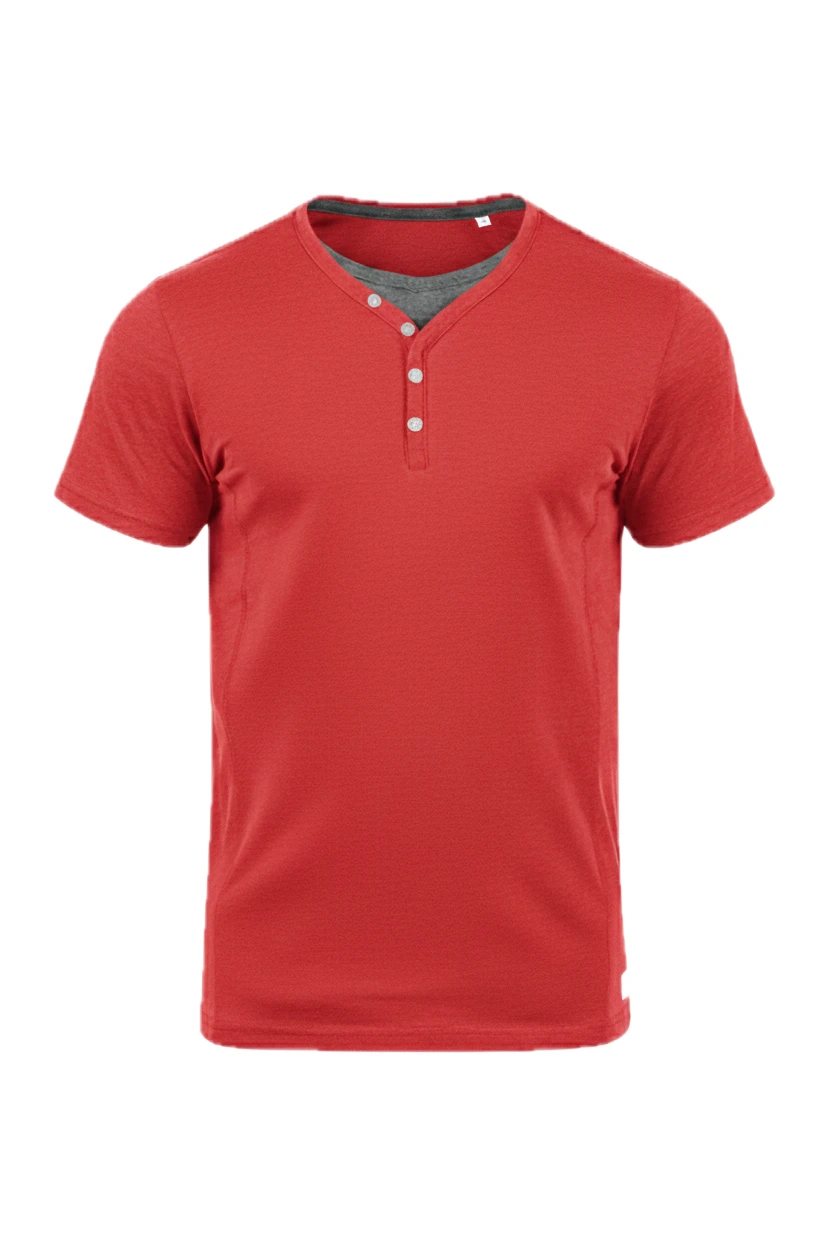 Best Button Neck Cotton T-Shirt Factory Bangladesh | Middle East