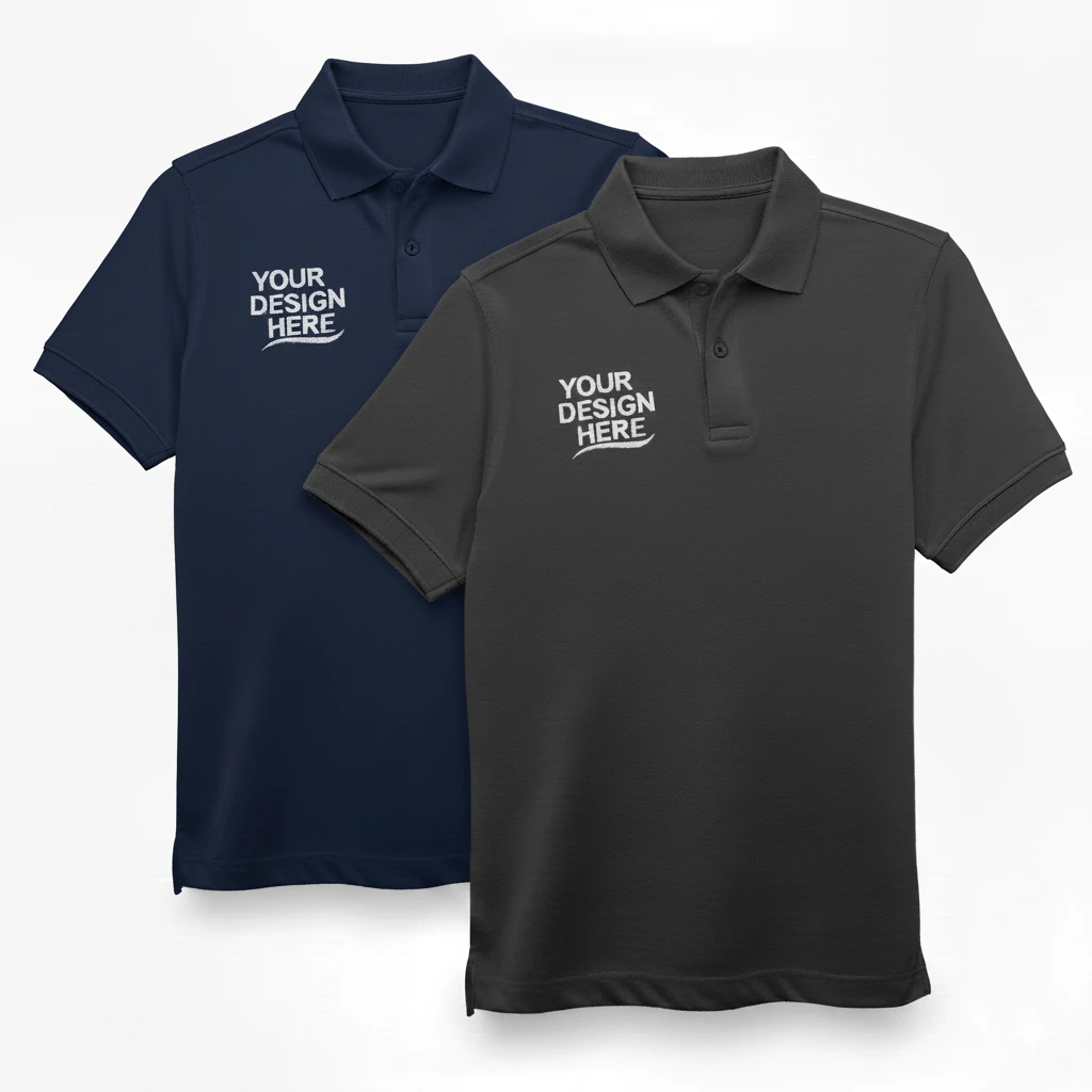 Bulk Custom Pique Polo Tops | Global Supplier for USA & Europe