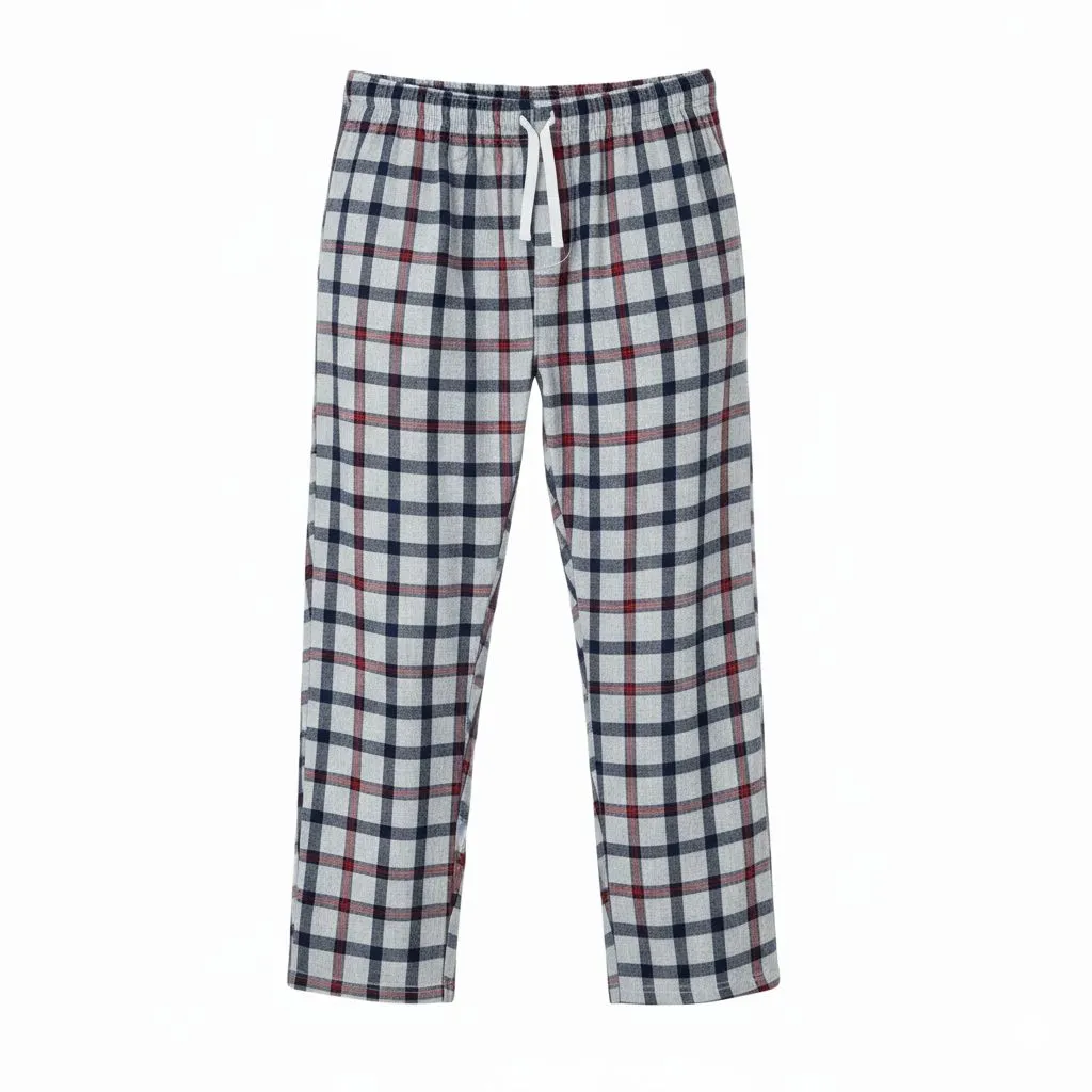 SiATEX CA - Bulk Order Men's Simple Drawstring Plaid Pajamas Manufacturer | Custom Apparel for USA & Europe Bulk Order Men's Simple Drawstring Plaid Pajamas Manufacturer | Custom Apparel for USA & Europe