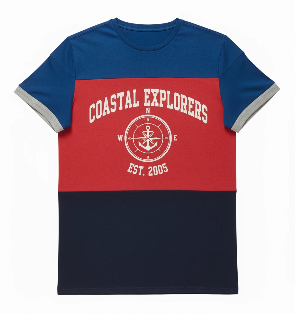 Collegiate Style T-shirt | Manufacturer for USA and Eropean Brands