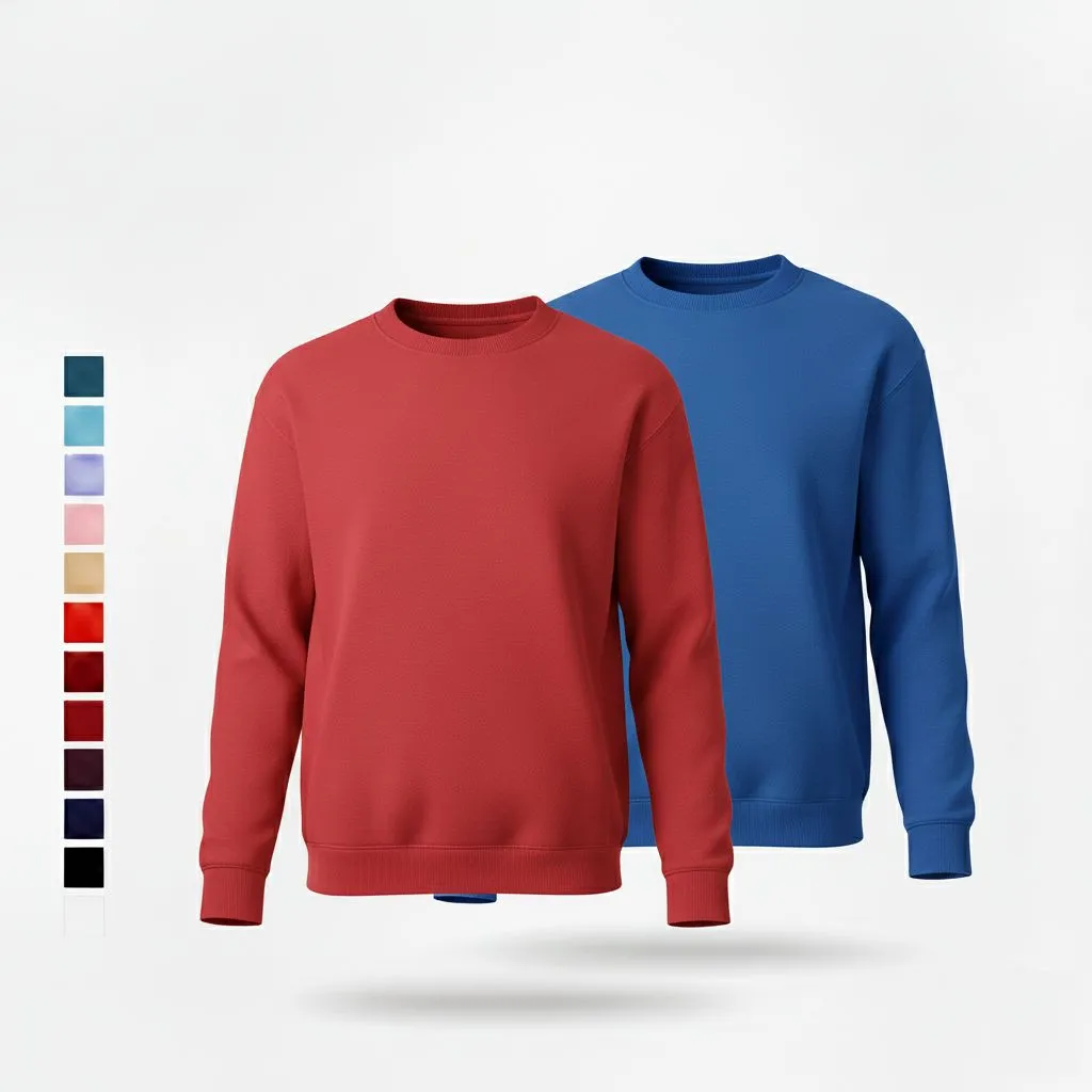SiATEX CA - Crewneck Sweatshirt | Manufacturer for the USA & European Companies Crew-Neck Sweatshirt Belgium | Top Bangladesh Factory