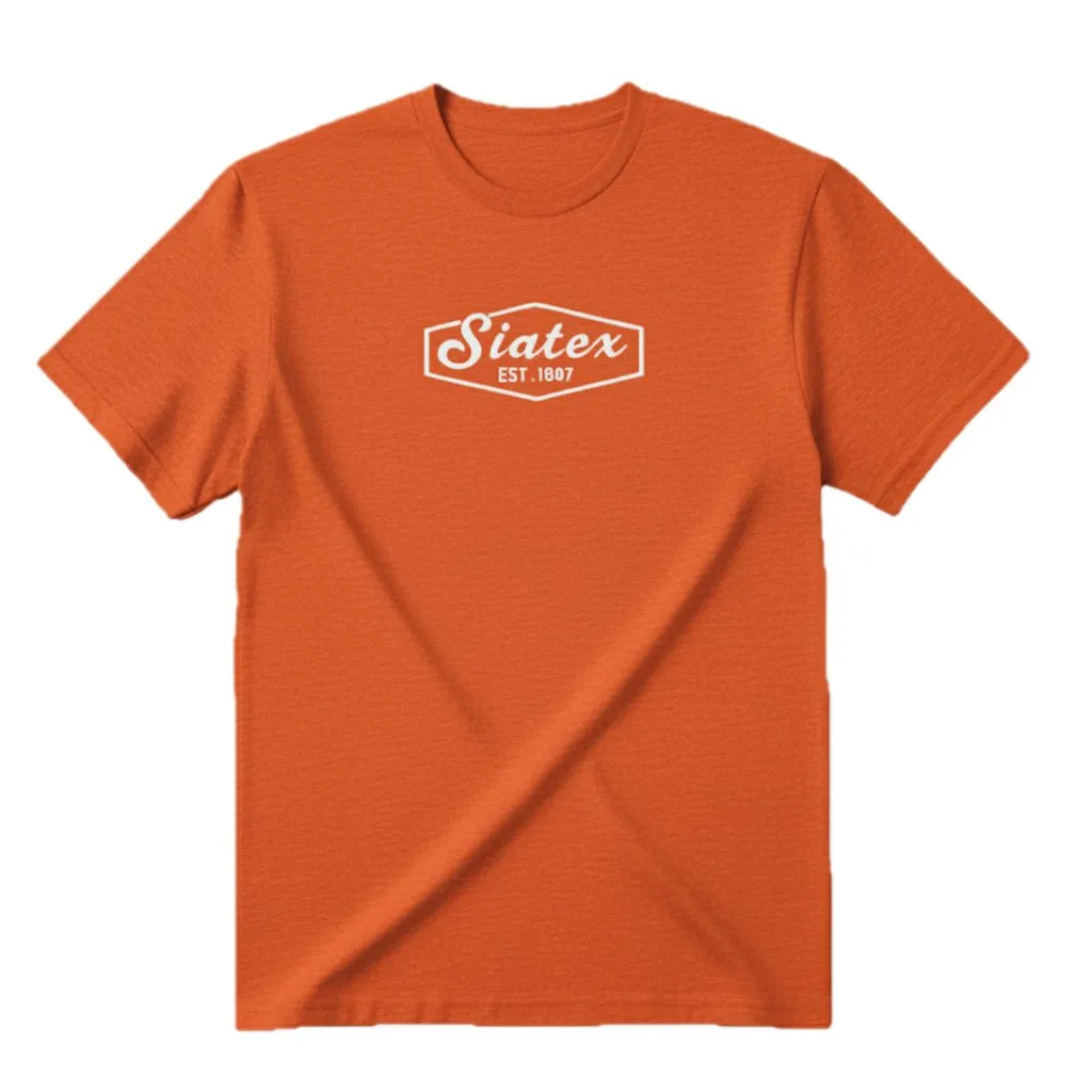 Heritage Logo Tee Manufacturer | Custom Apparel for USA & European Companies