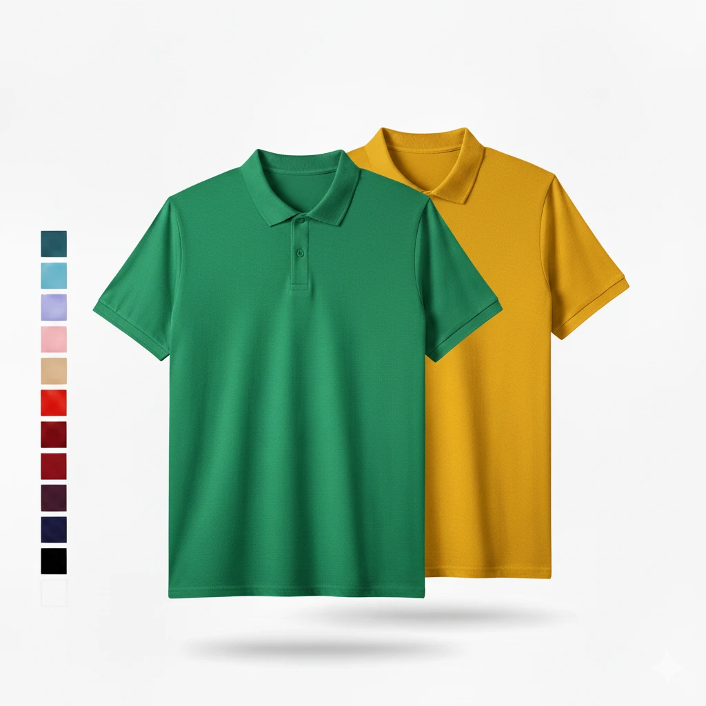 SiATEX CA - Plain Polo Shirt for Uniforms (200 Gsm) | Manufacturer for European and USA Brands Plain Polo Shirt for Uniforms (200 Gsm) | Manufacturer for European and USA Brands