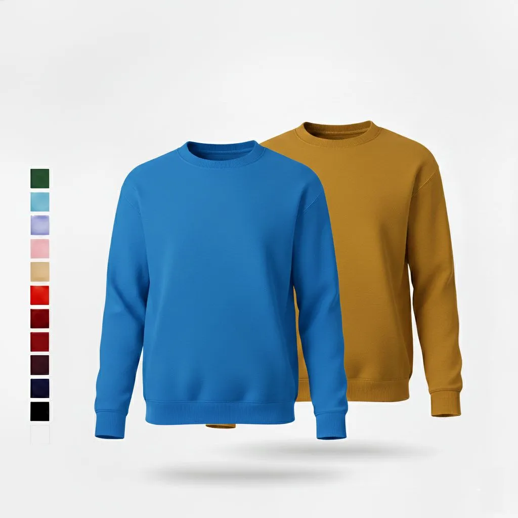 SiATEX CA - Pocketless Crewneck Jumper | Manufacturer for the USA & European Companies Pocketless Crewneck Jumper | Manufacturer for the USA & European Companies